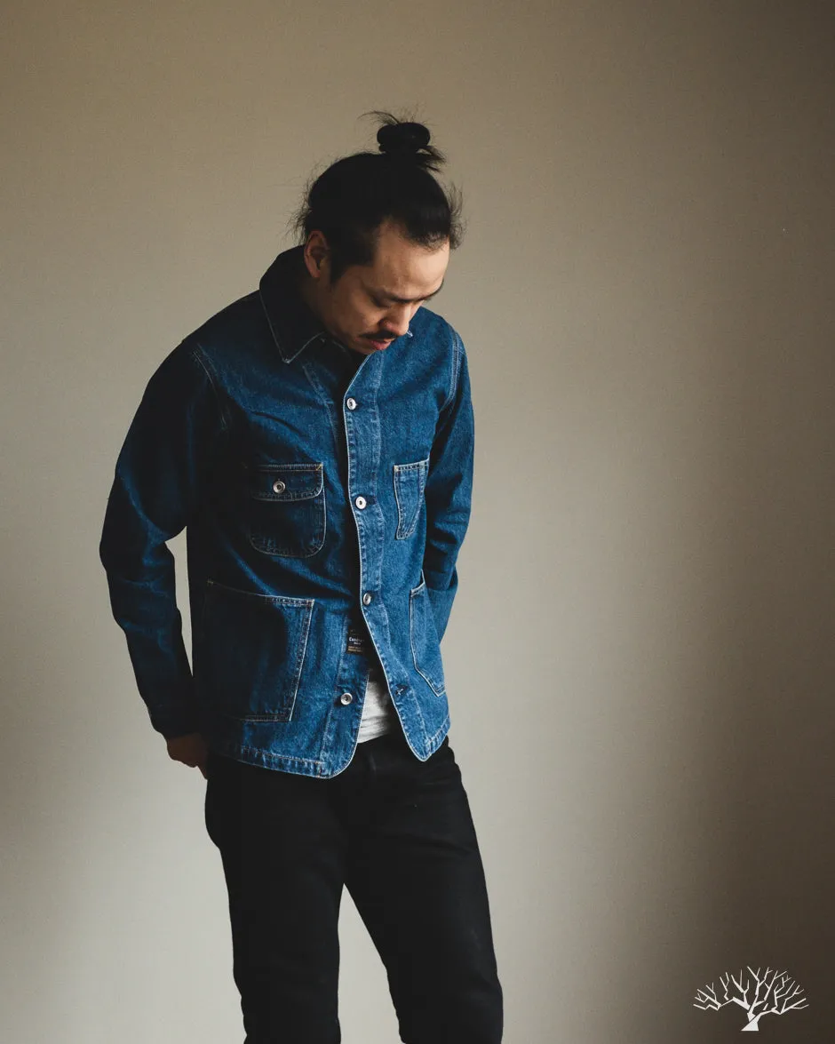 Railway Jacket - Organic 13oz Indigo Denim 6x Wash