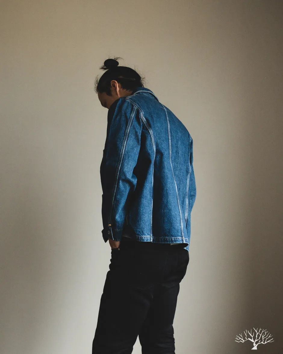 Railway Jacket - Organic 13oz Indigo Denim 6x Wash