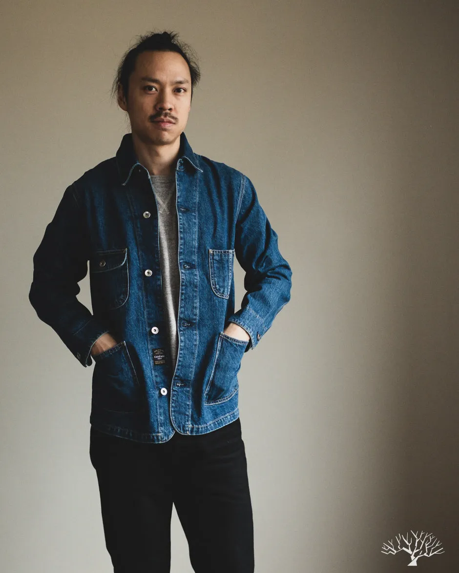 Railway Jacket - Organic 13oz Indigo Denim 6x Wash