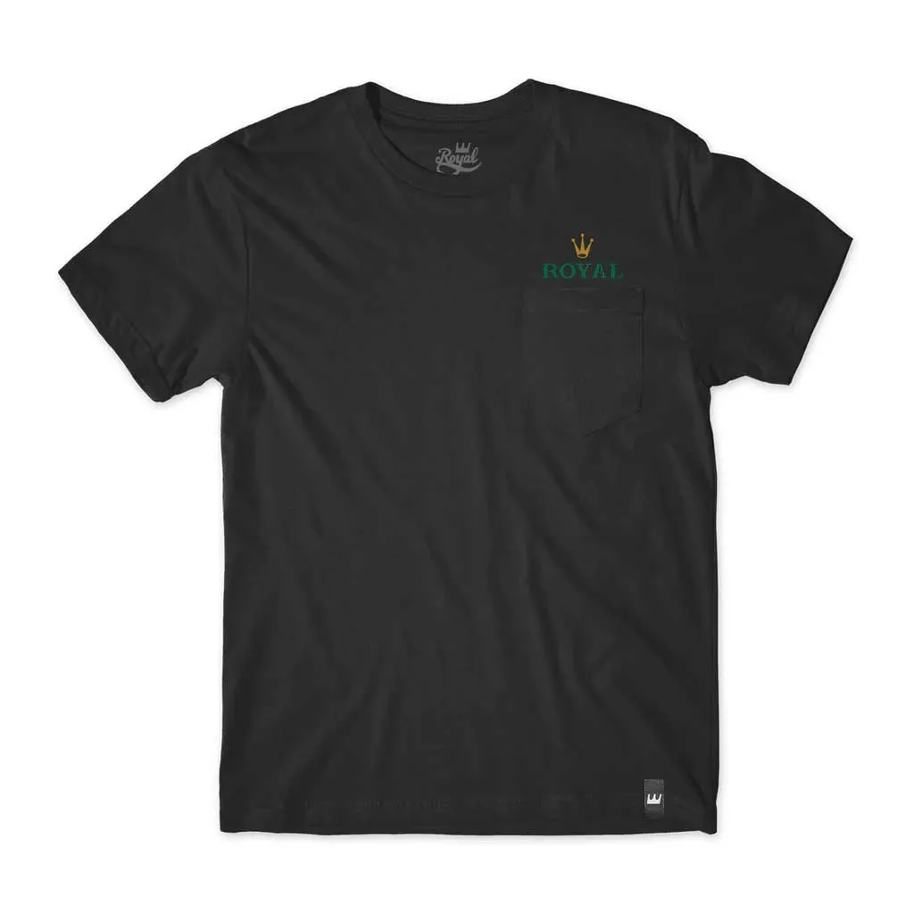 Royal Rollie Pocket Tee - Black