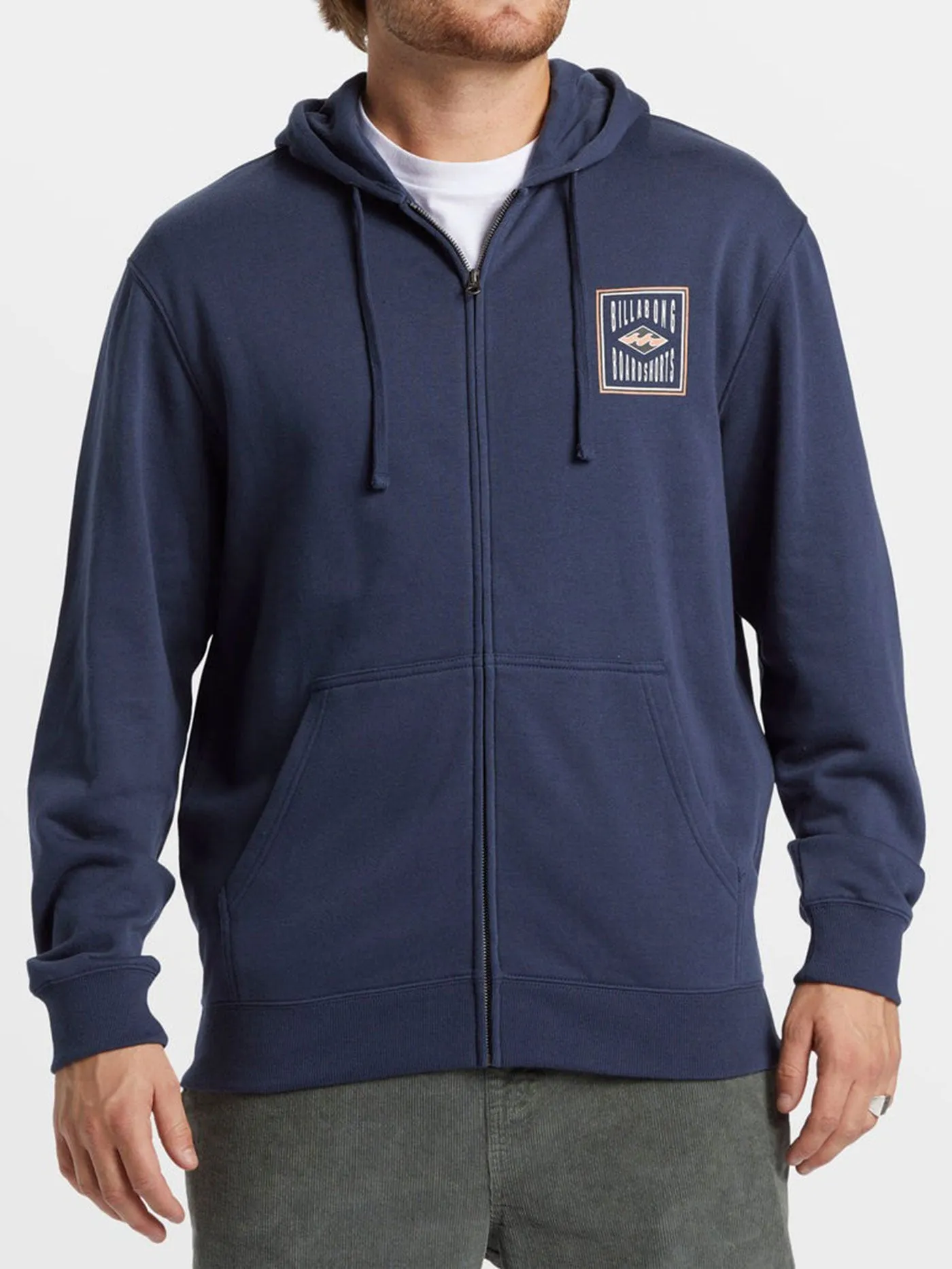 Short Sand Zip Hoodie