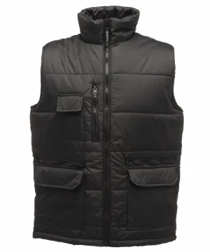 Steller multi-zip bodywarmer | Black