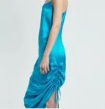 Stolen Girlfriends Club Bowery Slip Dress - Marine