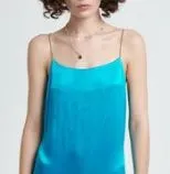 Stolen Girlfriends Club Bowery Slip Dress - Marine