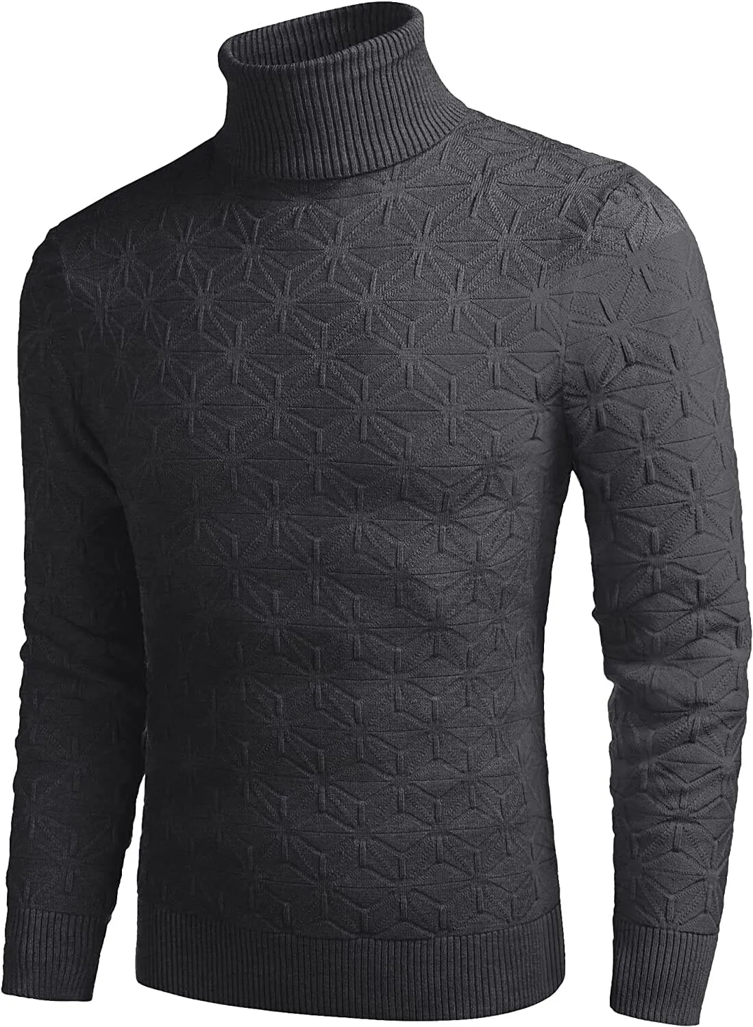 Stylish Slim Fit Turtleneck Pullover Sweater (US Only)