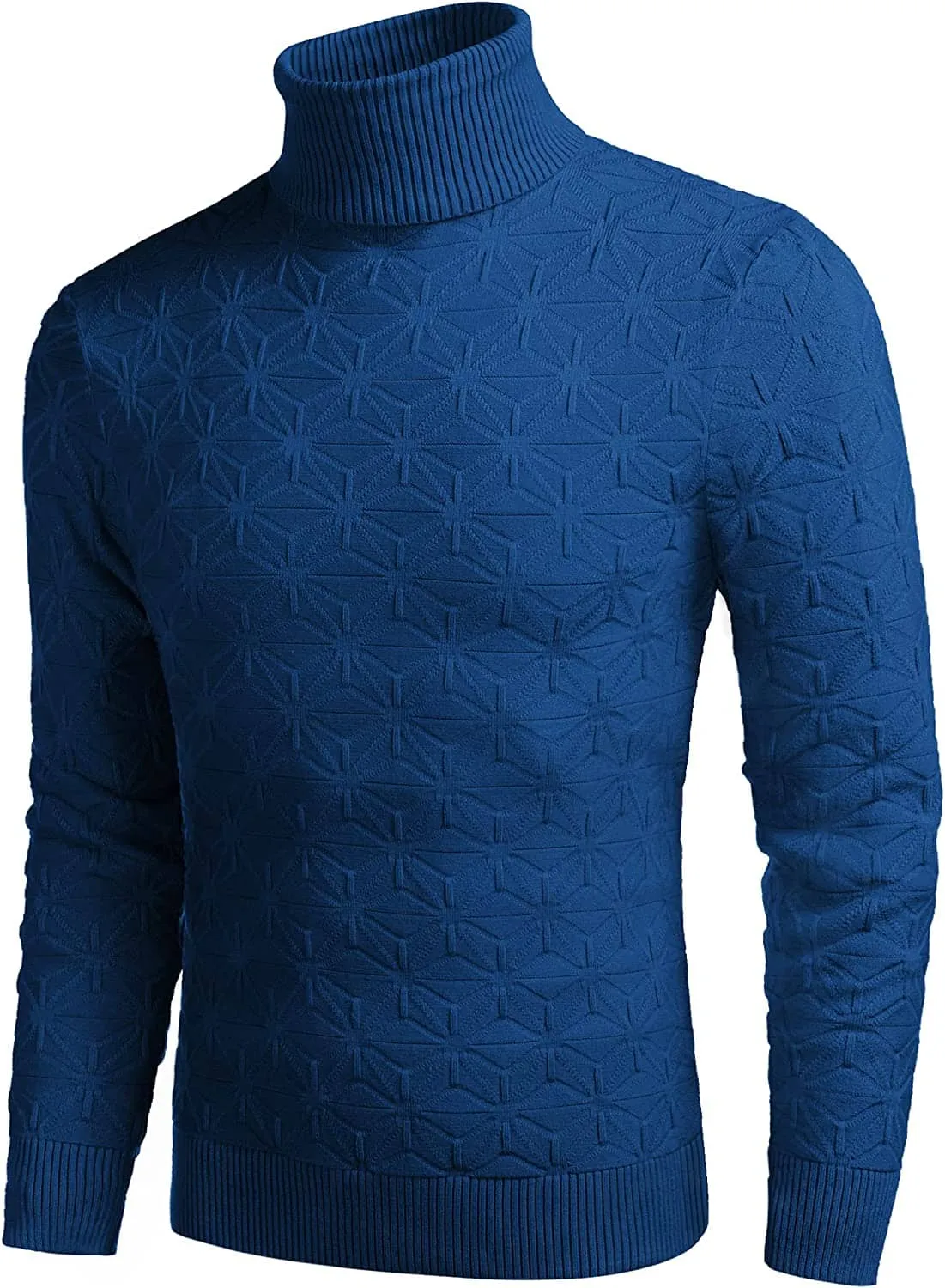 Stylish Slim Fit Turtleneck Pullover Sweater (US Only)