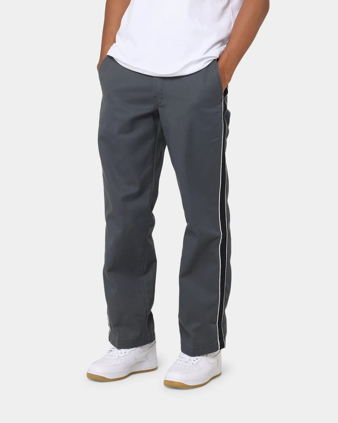 Supreme X Dickies Stripe 874 Pants Charcoal