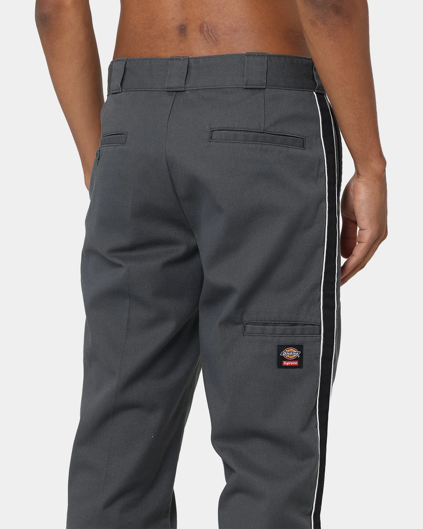 Supreme X Dickies Stripe 874 Pants Charcoal