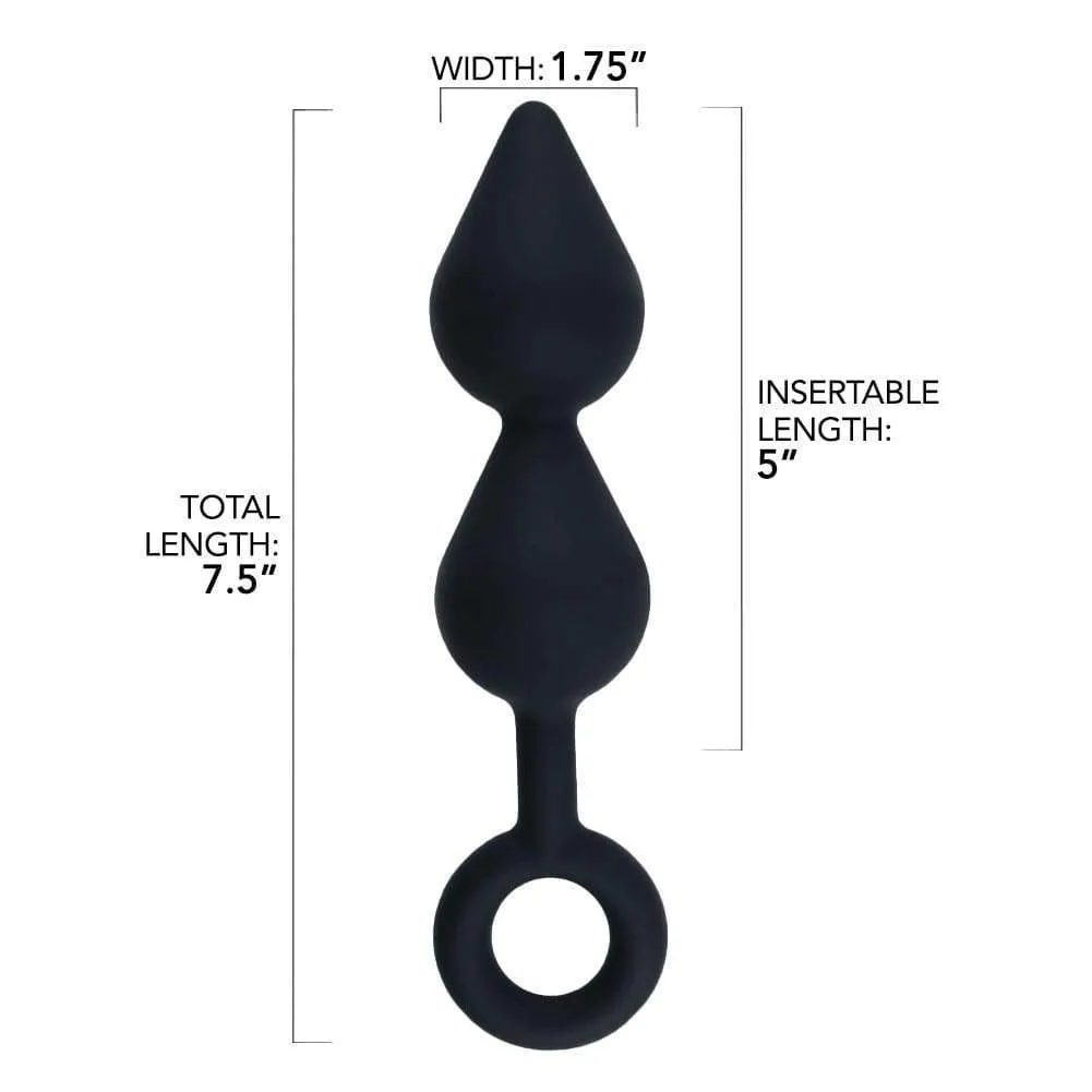 Tapered Silicone Anal Probe With Looped Base