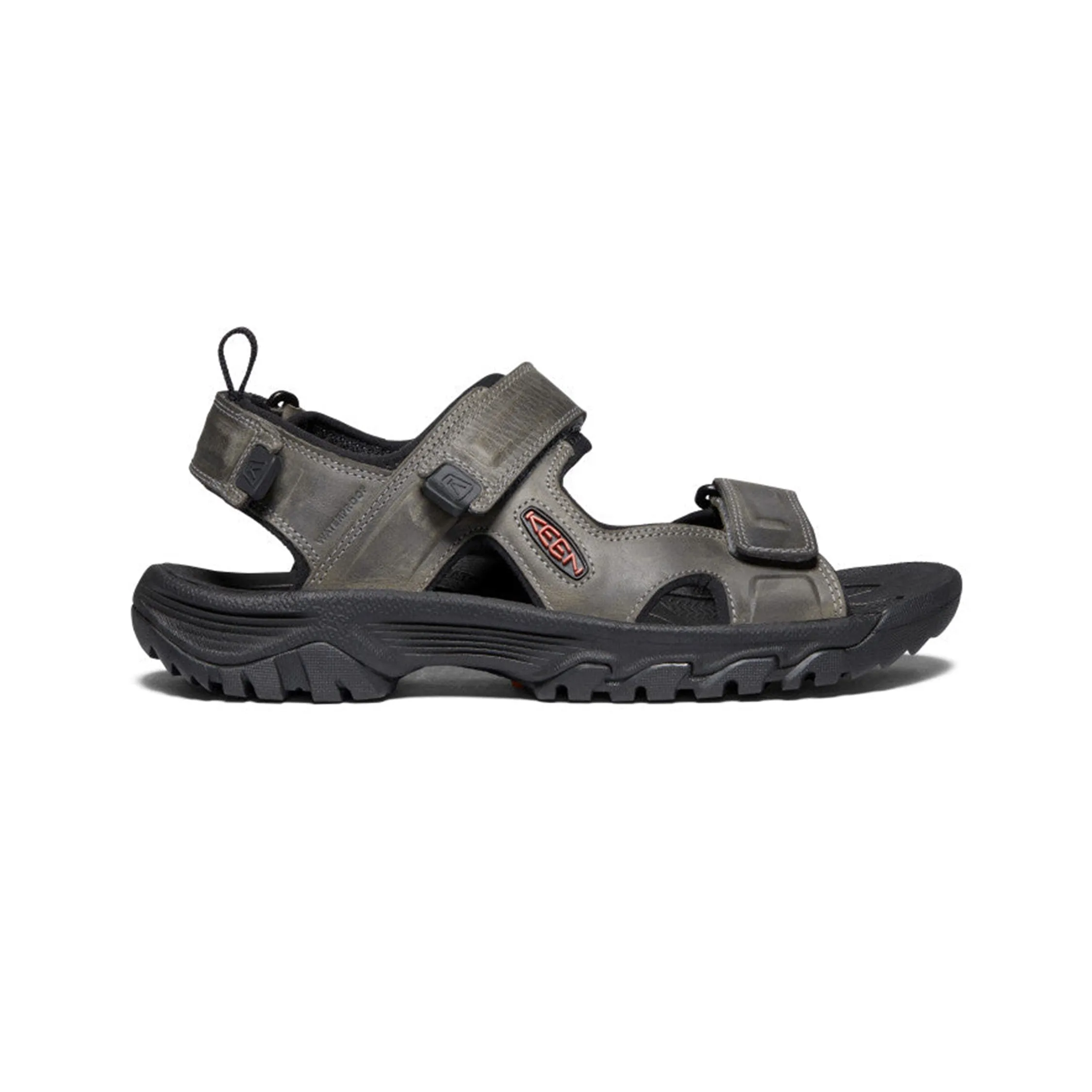 Targhee III Men's Open-Toe Sandal - Grey/Black