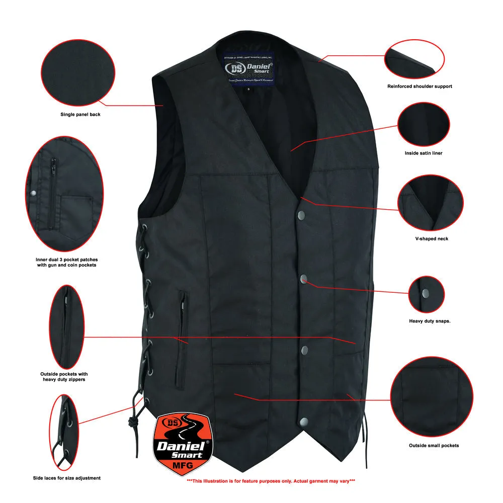 Ten Pocket Utility Mens Textile Vest