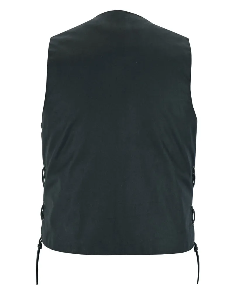 Ten Pocket Utility Mens Textile Vest