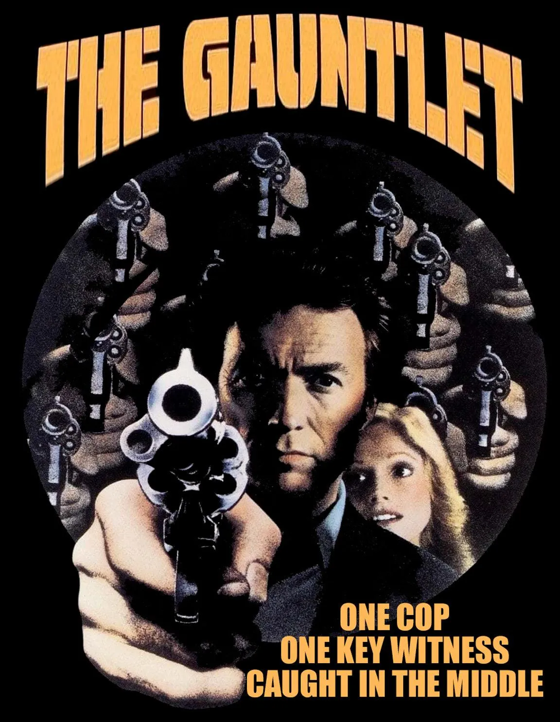 THE GAUNTLET - Action Movie Poster Art - T-Shirt