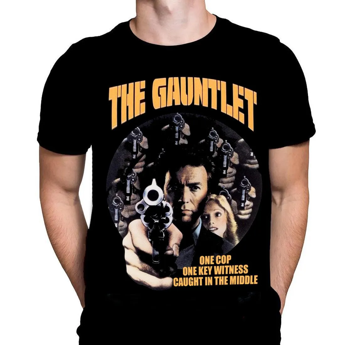 THE GAUNTLET - Action Movie Poster Art - T-Shirt