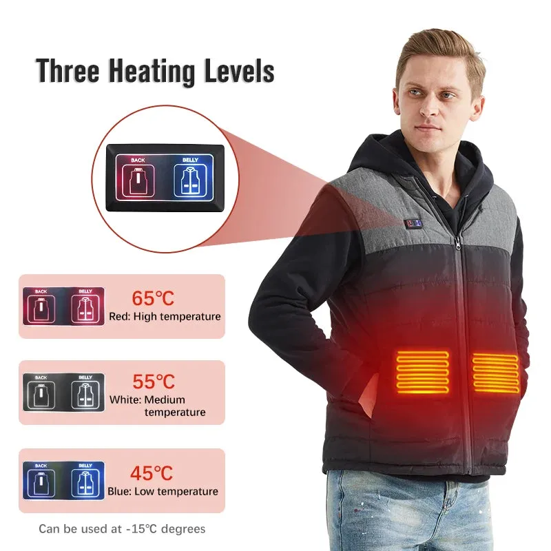 Trend4us Winter Heated Vest Outerwear