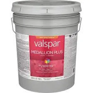 Valspar® Medallion® Plus Exterior Paint   Primer Semi-Gloss 5 Gallon Pastel Base