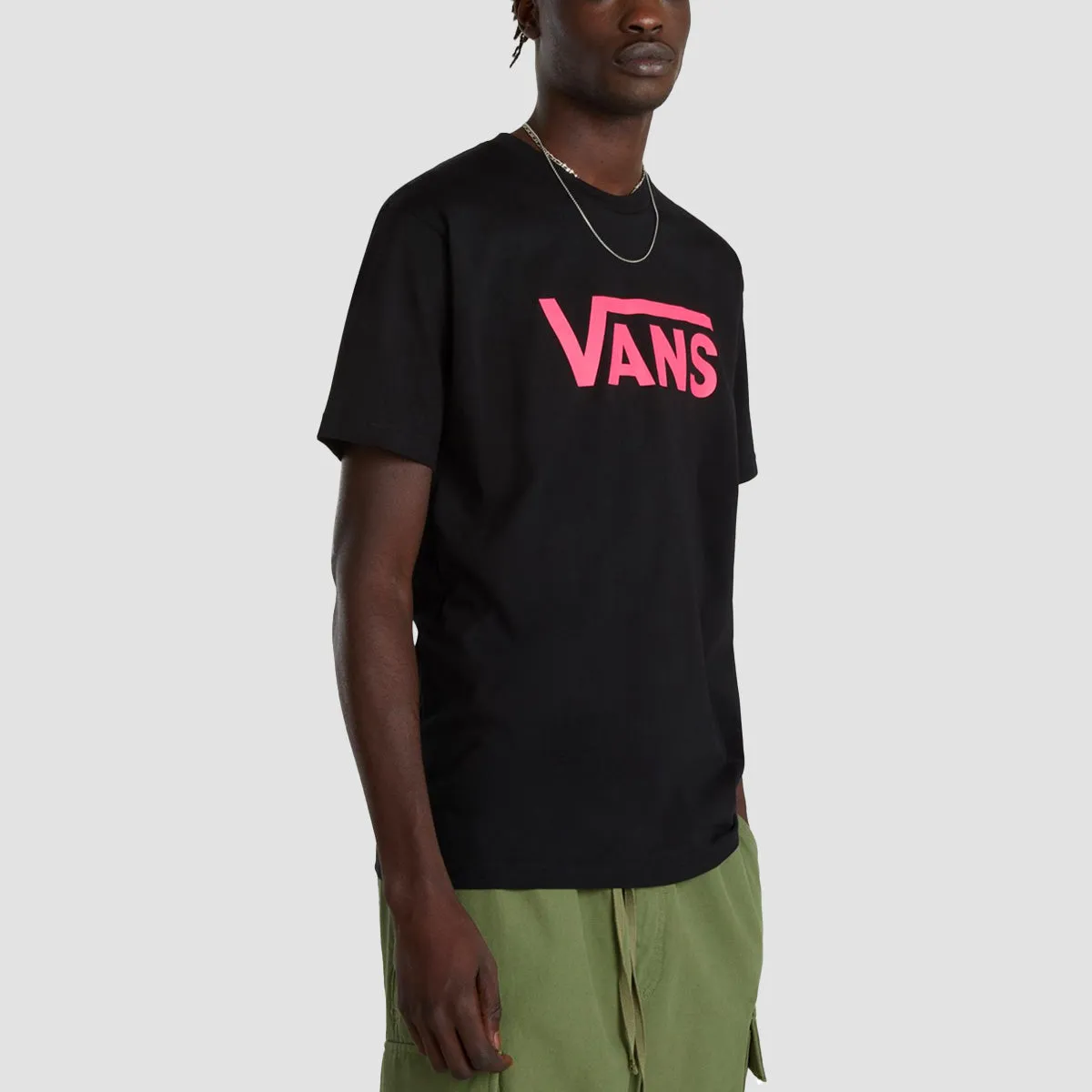 Vans Classic T-Shirt Black/Honeysuckle