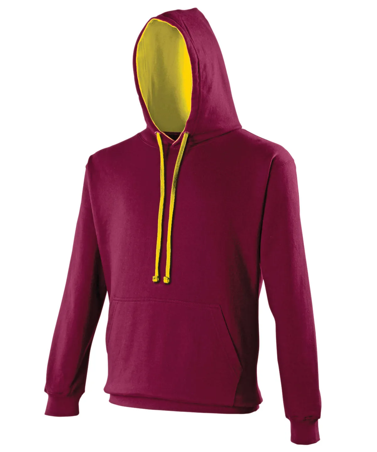 Varsity hoodie | Burgundy/Gold