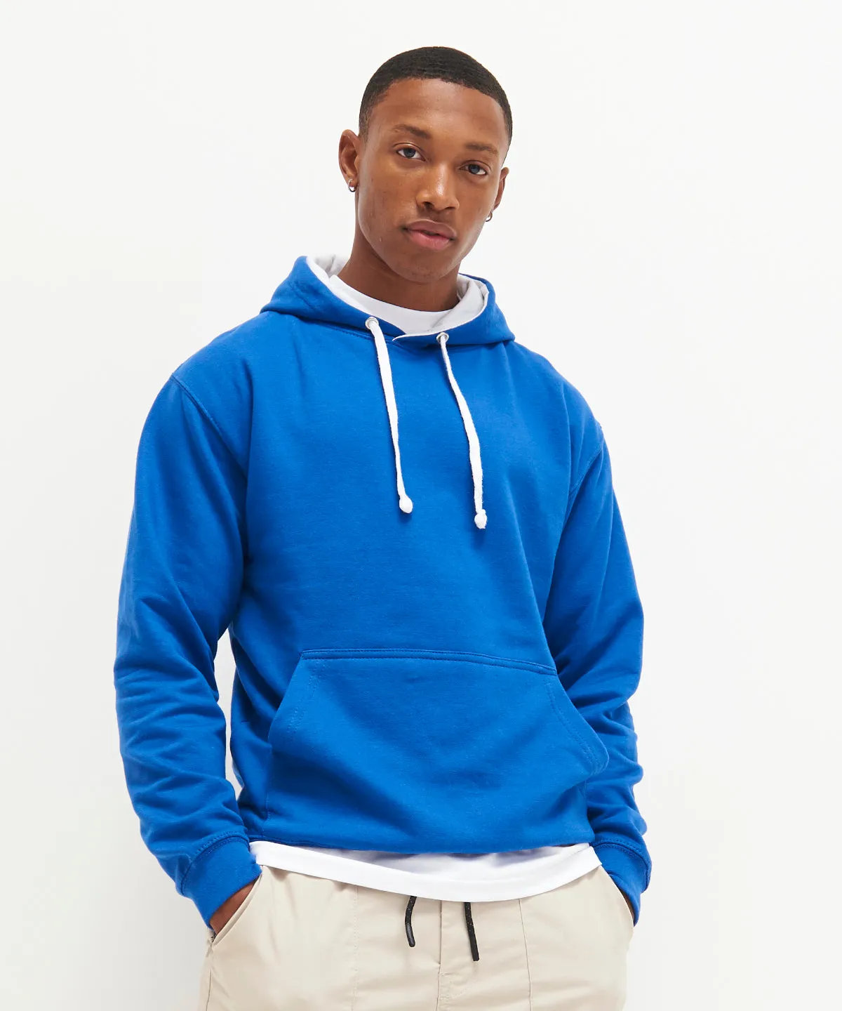 Varsity hoodie | New French Navy/Sky Blue