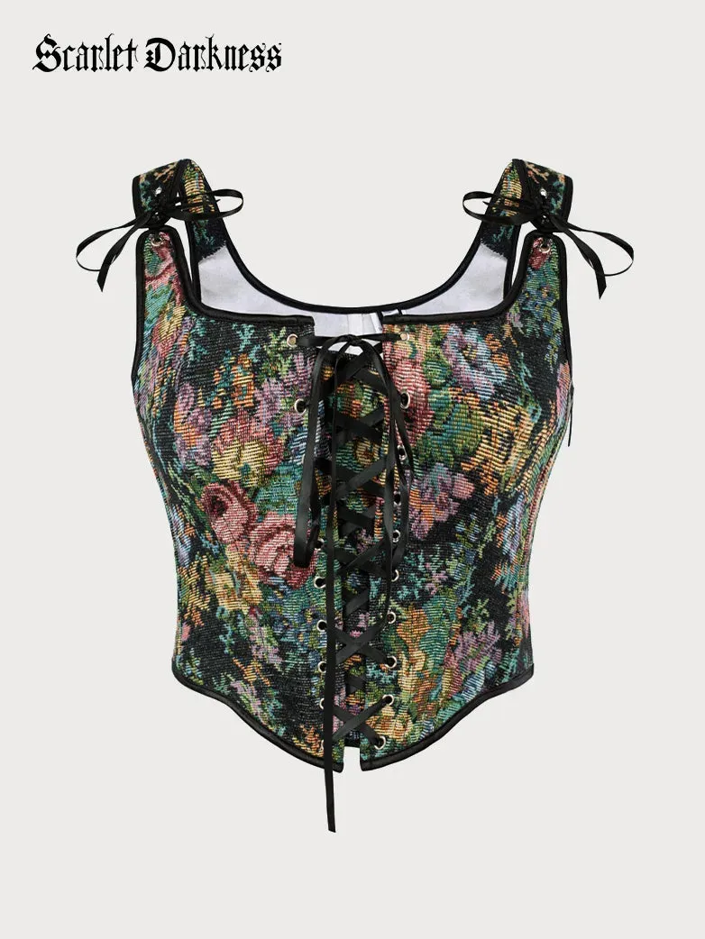 Women 10 Bones Renaissance Corset Tops