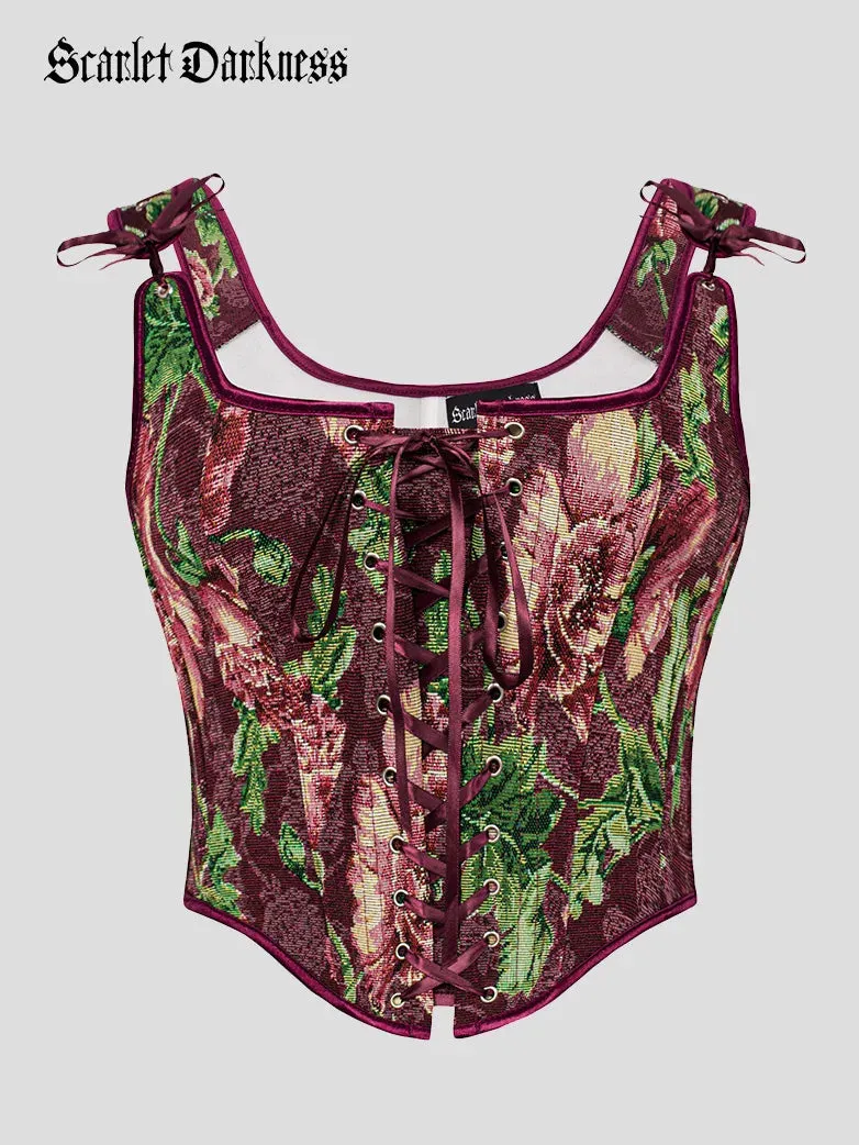 Women 10 Bones Renaissance Corset Tops