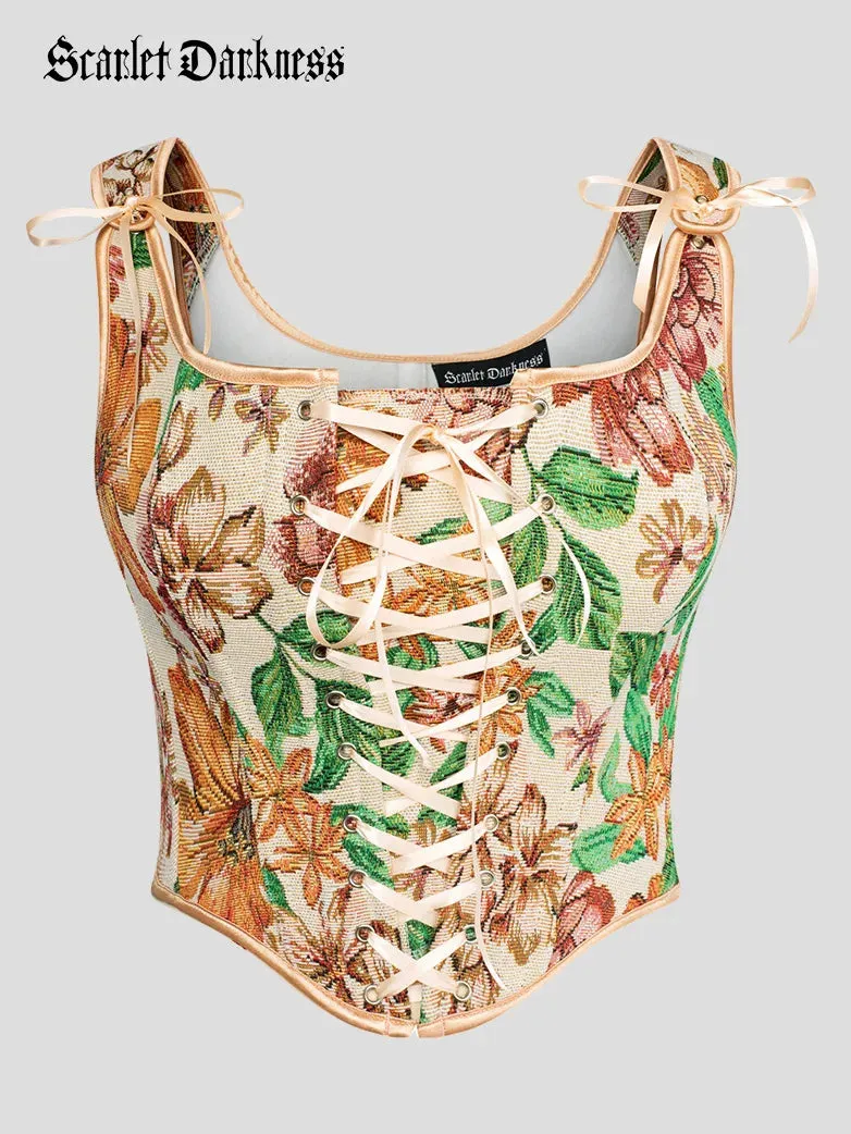 Women 10 Bones Renaissance Corset Tops