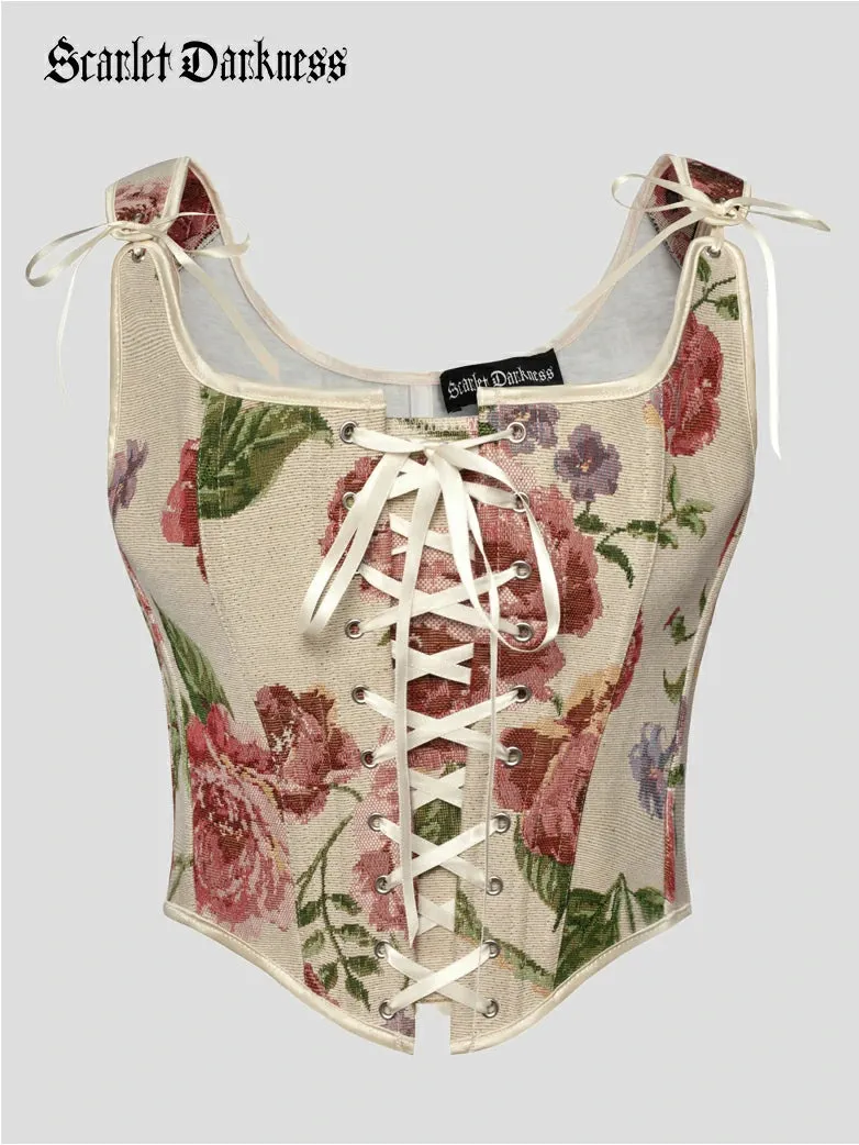 Women 10 Bones Renaissance Corset Tops