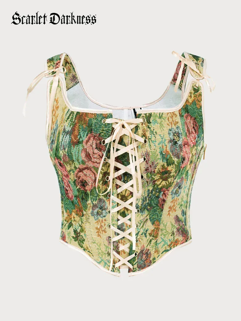 Women 10 Bones Renaissance Corset Tops