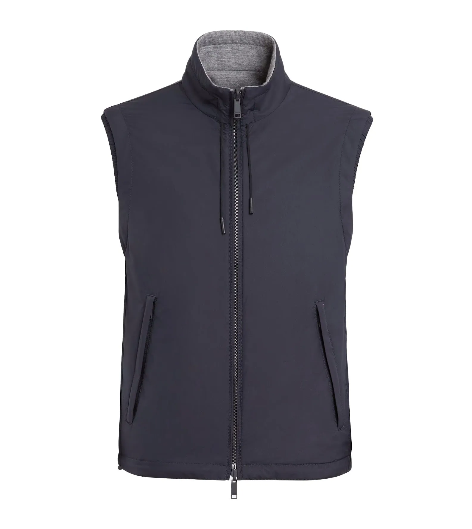 ZEGNA Microfiber Reversible Vest  Colors